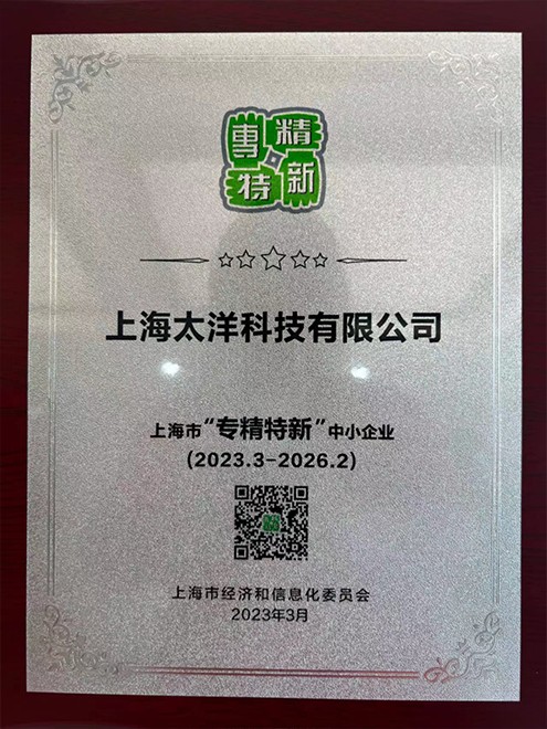 上海市專精特新企業(yè)